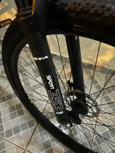 Bicicleta KSW cinza perfeito estado, para amadores do grau!
