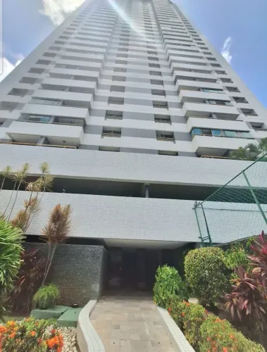 Aluguel Apto Mobiliado 83m² 3 Qts 1Sui Varanda, Andar Alto, Estru Lazer, Localiz Top em.B