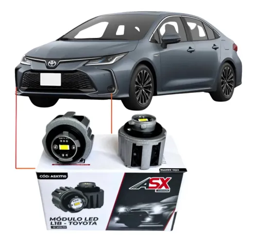 Led L1b Milha Neblina Toyota Yaris Corolla Hilux 6000k