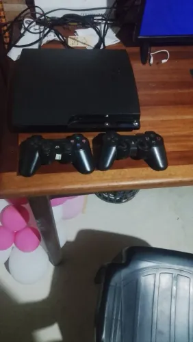 Ps3 com jogos 