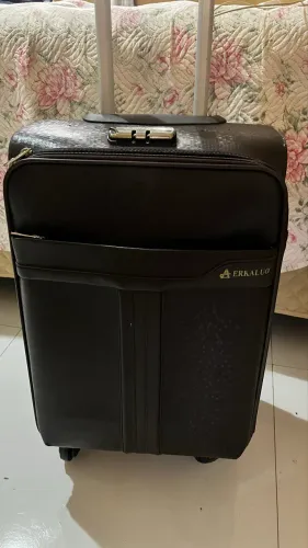 Mala em couro para viagens -10kg(capacidade)