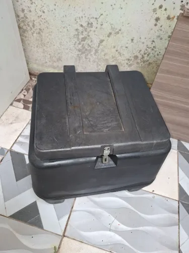 Baú pro tork com ferragem para moto cg/mottul/factor
