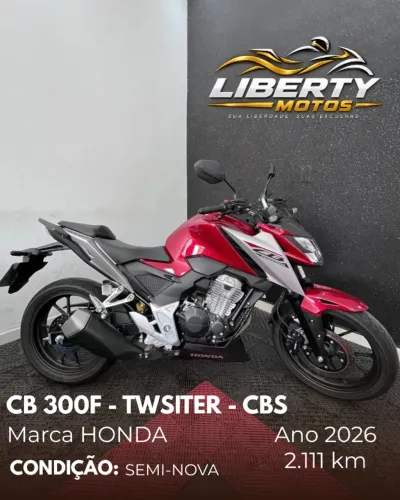 QUER UMA CB 300F QUASE ZERO, MAS PAGANDO MENOS?