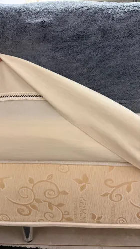 Cama Box Casal Pelmex New Paris + Colchão Molas Pocket 1,38m × 1,98 m