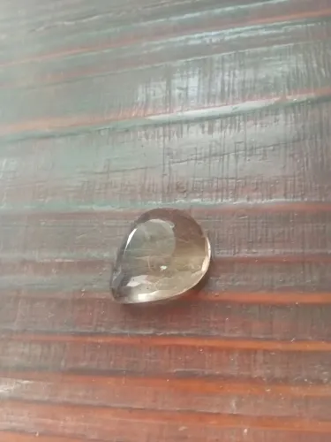 Quartzo fumê lapidado