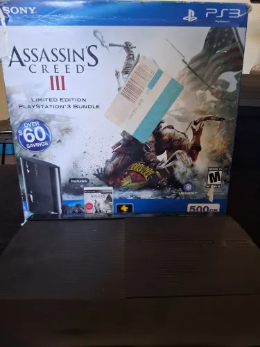 PS3 500GB com 16 jogos originais