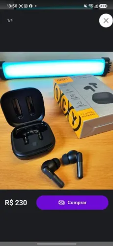 Fone Bluetooth QCY T13 Original Com Garantia