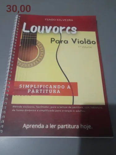 Livros notas violão gospel, instrumentação cirúrgica