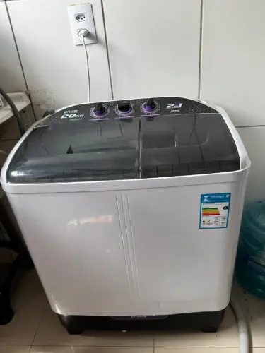 Lavadora de roupas Semi Automática 2 em 1 - Praxis