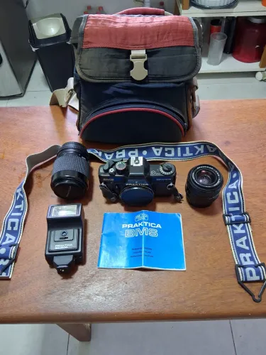 Camera fotográfica Praktica BMS raridade