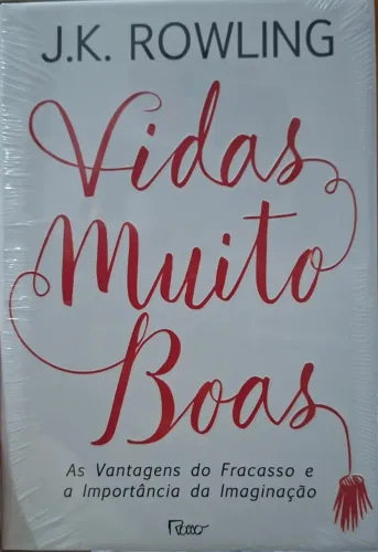 Livro Vidas muito boas J.K Rowling