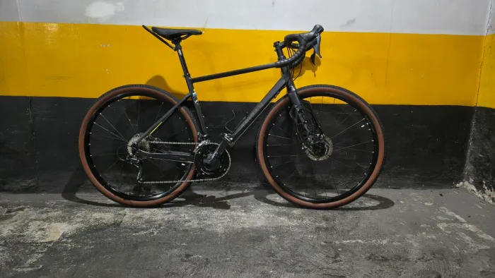 Bicicleta Triban 500 com upgrade 
