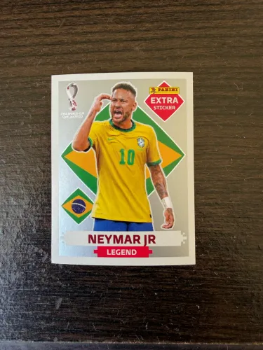 Carta legend copa 2022 Neymar prata ORIGINAL