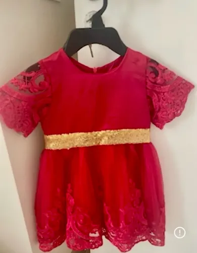 Lindo vestido de festa infantil