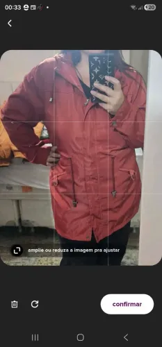 Jaqueta/Parka Plus Size Feminina