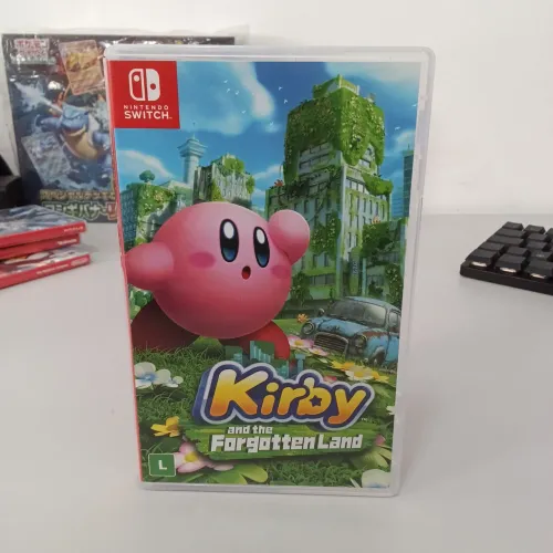 Vendo Jogo Nintendo Switch - Kirby and the Forgotten Land Original Semi novo