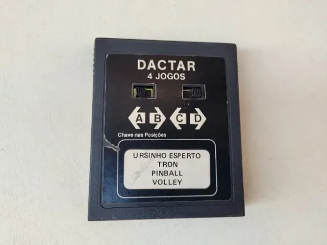 4x1 Atari - Ursinho Esperto, Tron, Pinball, Volley