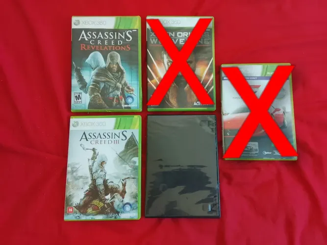 Jogos originais Xbox 360