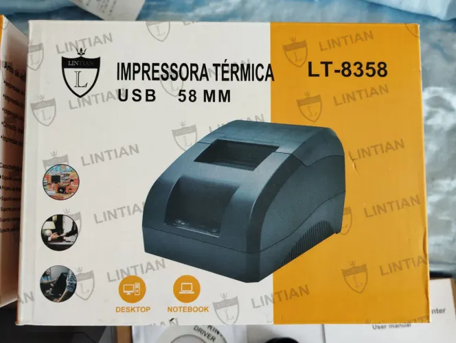 Impressora térmica de cupom não fiscal 58mm