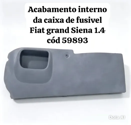 Acabamento interno da caixa de fusível Grand siena