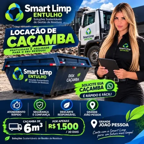 CAÇAMBAS PARA ENTULHO