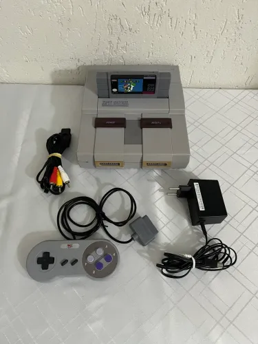 Super Nintendo Com Mario Salvando 