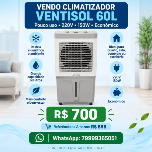 CLIMATIZADOR 60 LITROS