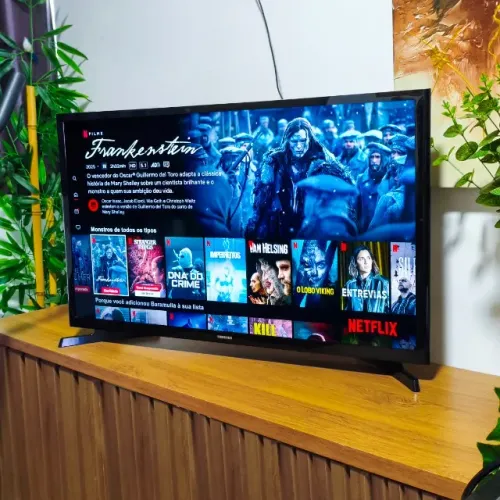 Smart TV Samsung Tyzen 32" Modelo Atual c/ Todos os Aplicativos