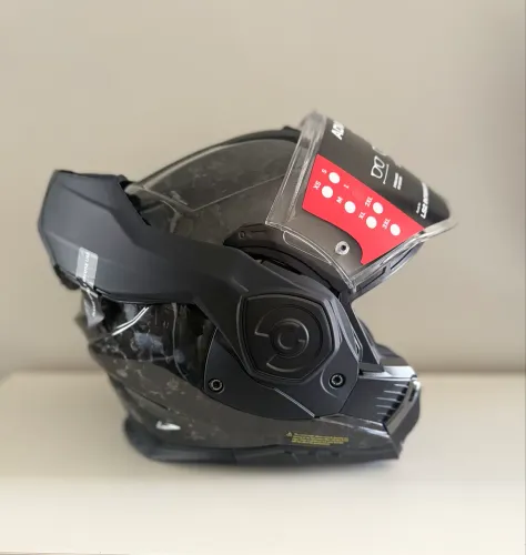 CAPACETE LS2 ADVANT X CARBON - ROBOCOP