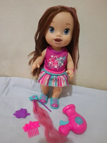 Baby Alive Cabelos Fashion Completa