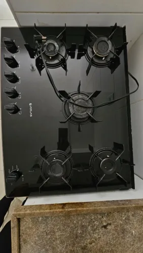 Fogão Atlas com mesa de vidro