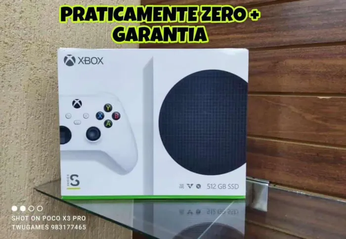 Xbox séries s + 400 jogos tops