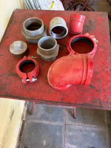 Lote de peças hidráulicos