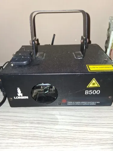 Laser b500 azul e laser verde 2 por 500