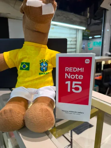 Redmi Note 15 6/128gb 4g global Quem viu os preços correu para garantir o seu.