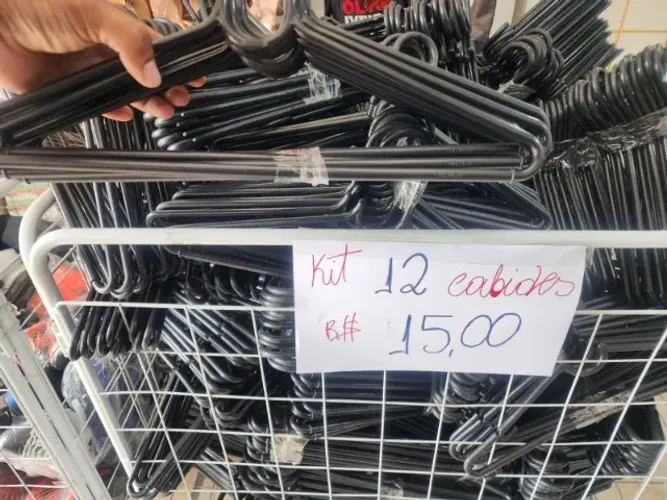 kit cabide 12un