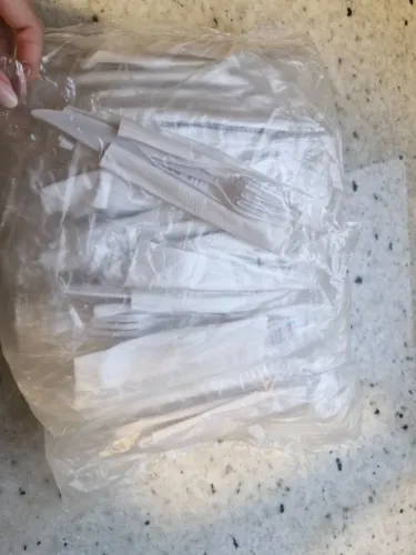 Kit talheres + guardanapo + sal - mais de 45 unidades