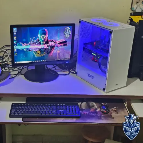 Computador Gamer Completo Intel i7-7700K 32GB NVMe GTX1060 6GB (PC15)