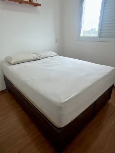 ? CAMA BOX BAÚ CASAL + COLCHÃO ORTOBOM AIRTECH