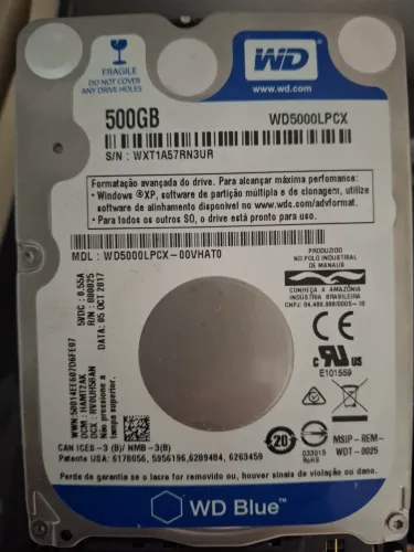 HD 500GB WD BLUE