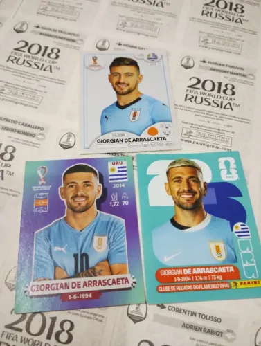 Figurinha De Arrascaeta Uruguai 2028 2022 2026