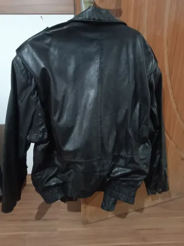 jaqueta de couro 
