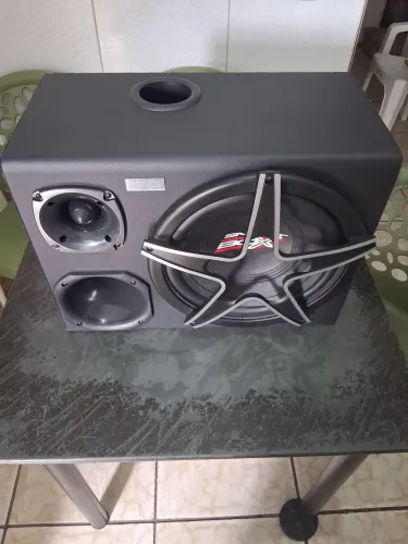 Som Carro Smart Box Boog Trio Amplificada