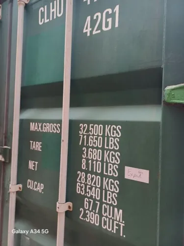 Container Marítimo Resistente - 20 e 40 Pés