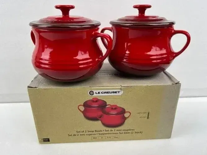 Set Sopeiras Cereja Le Creuset