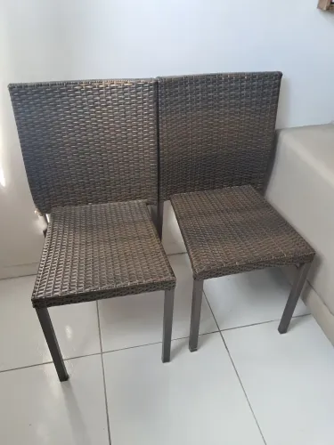 2 Cadeiras de Rattan