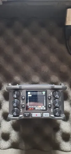 Zoom F6 gravador de externa