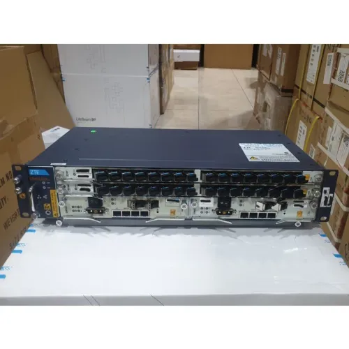 Olt ZTE c320 2x uplink 10 DC E 2X GTGH C++ 16 pon