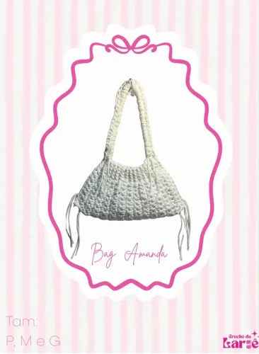 Bolsa crochê dusk bag