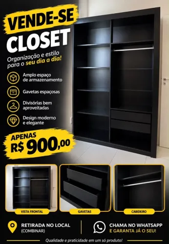 Vende-se CLOSET